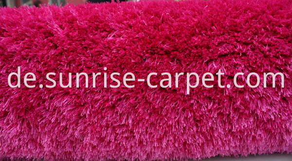 Soft Elastic & Silk Mix Shaggy Rug